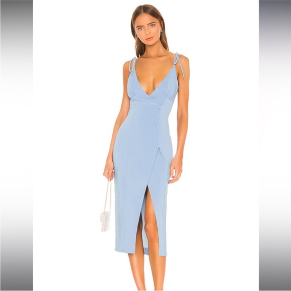 Camila Coelho Dresses & Skirts - Camila Coelho Light Blue Midi Dress